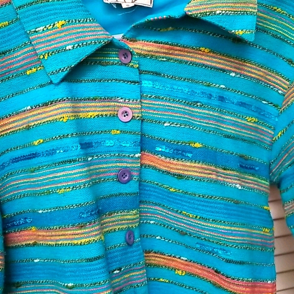 Colorful 6 button jacke - Picture 1 of 5